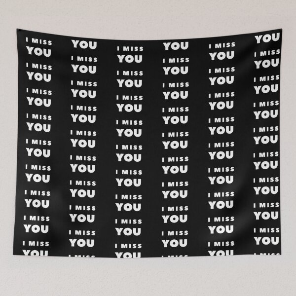 Item preview, I MISS YOU  designed and sold by FabSpark.