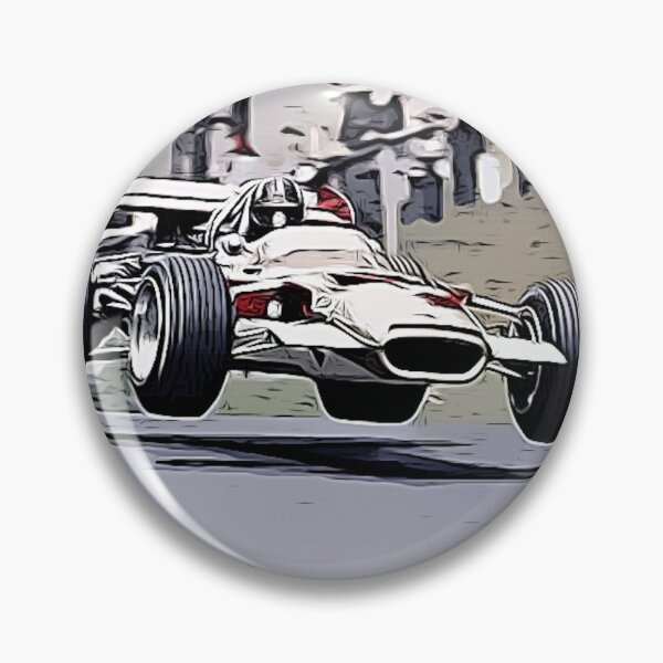 Item preview, Ferrari F1 Nordschleife Jump Poster – Epic Green Hell Racing Art designed and sold by Road To Track.