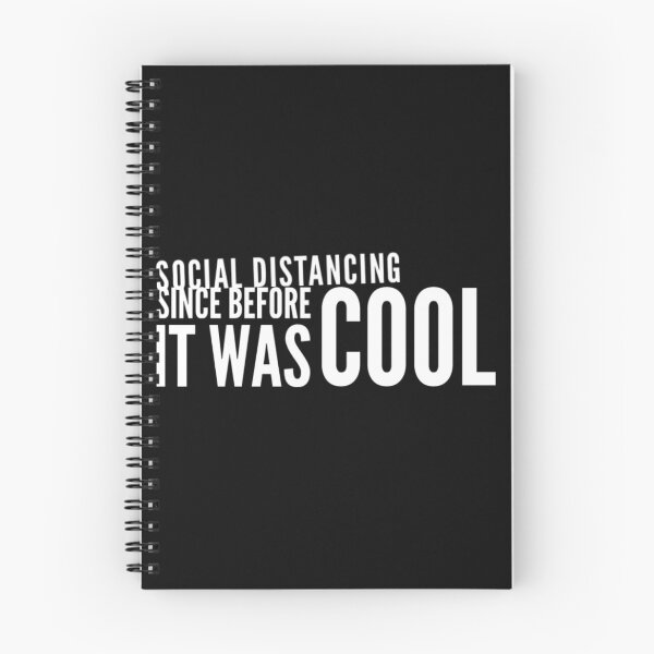 Item preview, Social Distancing Since Before It Was Cool designed and sold by Tasneem Morgan.