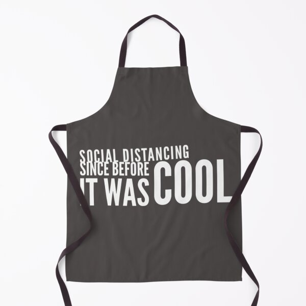 Item preview, Social Distancing Since Before It Was Cool designed and sold by Tasneem Morgan.