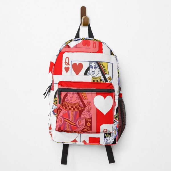 Item preview, RED-WHITE CASINO QUEEN HEART PLAYING CARDS designed and sold by sharlesart.