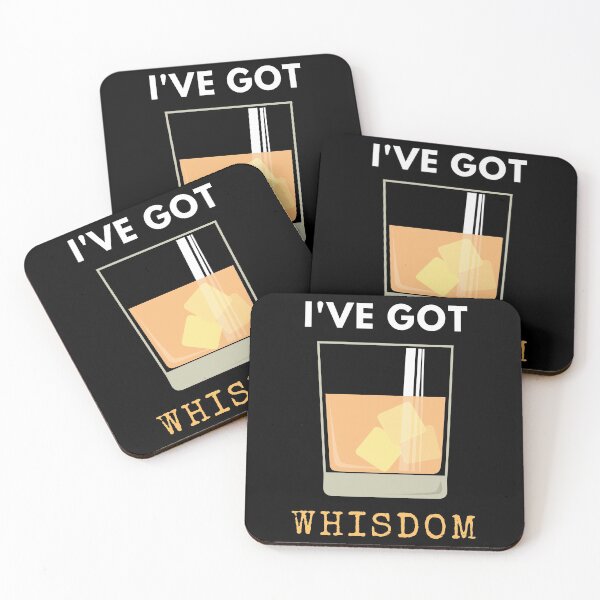 Item preview, I've Got Whisdom - Word Pun, Whiskey Day, Quotes designed and sold by Rohit Mane.