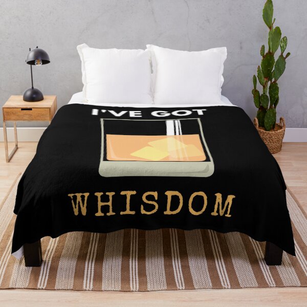 Item preview, I've Got Whisdom - Word Pun, Whiskey Day, Quotes designed and sold by Rohit Mane.
