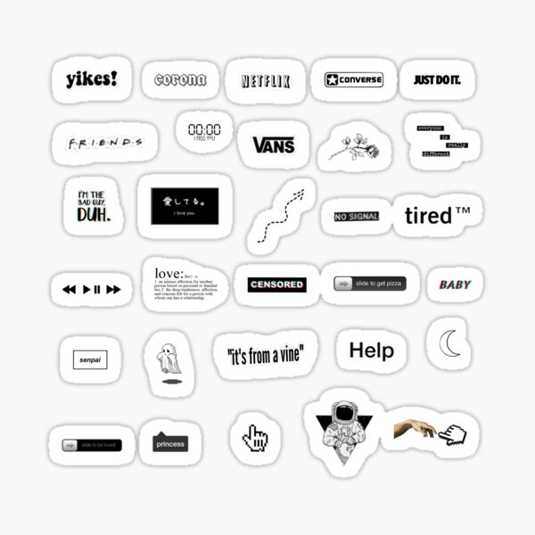 Bullet Journal Stickers Vector Art, Icons, and Graphics for Free