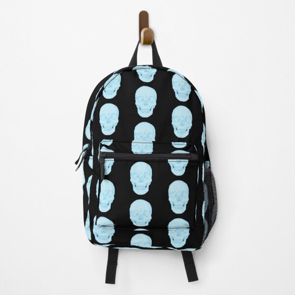 Item preview, pastel baby blue goth skull designed and sold by illhustration.