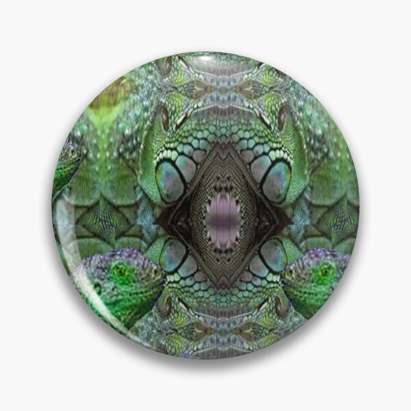 Item preview,   GREEN FLORIDA TROPICAL IGUANAS DECORATIVE  SCALES ART designed and sold by sharlesart.