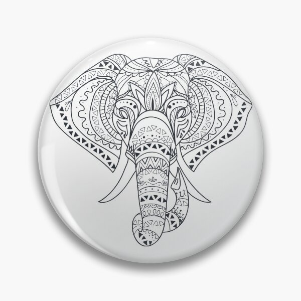 Item preview, elefante étnico designed and sold by kata7.