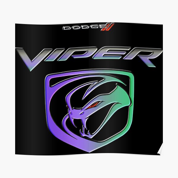 Dodge Viper Posters Redbubble