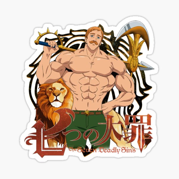 Nanatsu no Taizai - Escanor Pegatina