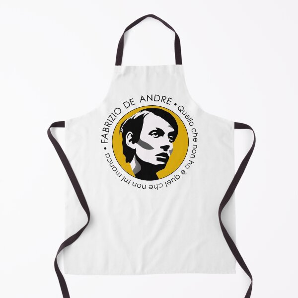 Item preview, Fabrizio de Andrè T-Shirt Quello Che Non Ho Maglietta - Red & Yellow designed and sold by IncognitoMode.
