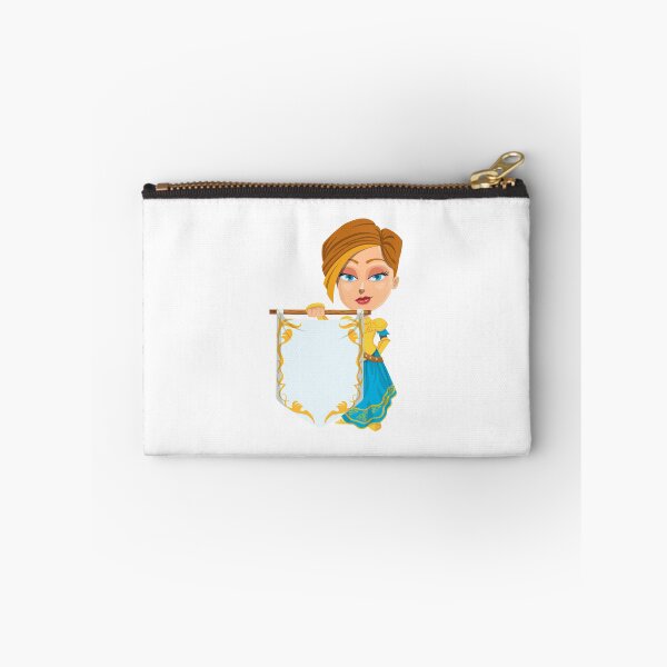 Item preview, Female Knight Holding Up Sign designed and sold by greengoodnich.