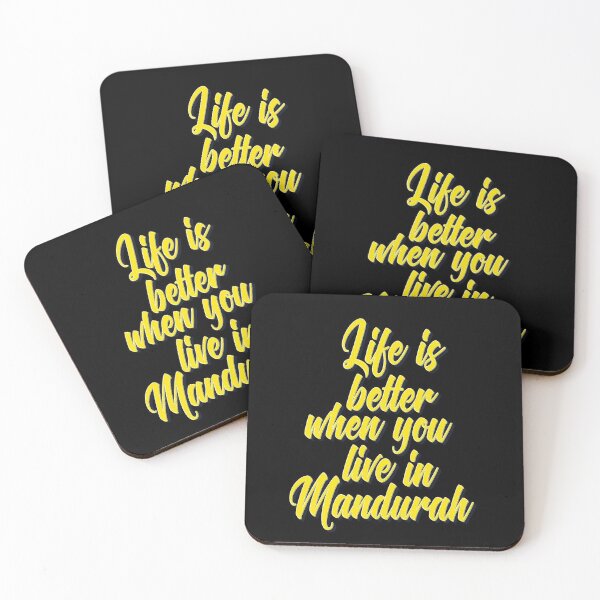 Item preview, Life Is Better When You Live In Mandurah  designed and sold by ProjectX23.