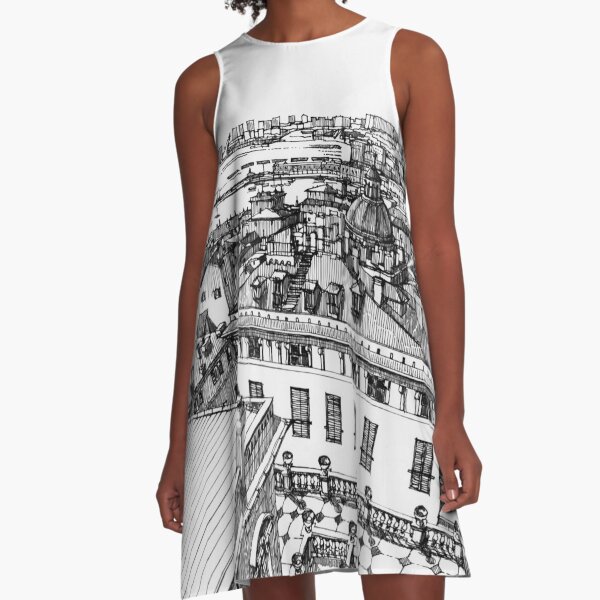 Genova da Palazzo Rosso A-Line Dress