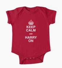 Keep Calm and Harry On - (A Right Royal T Shirt!) One Piece - Short Sleeve