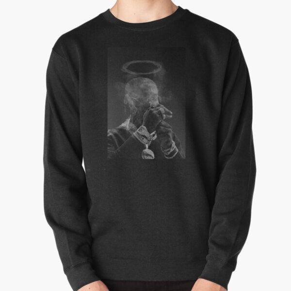 Letztes rauchendes Pop-Plakat Pullover