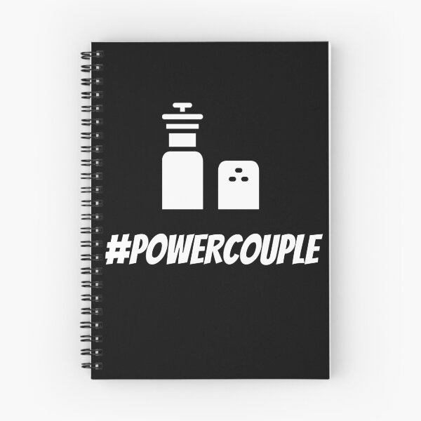 Item preview, #POWERCOUPLE Salt and Pepper designed and sold by BofflingDesigns.