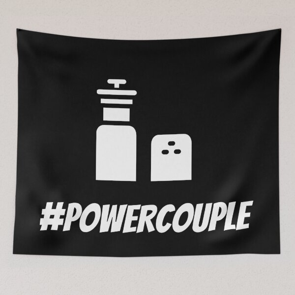 Artikelvorschau, #POWERCOUPLE Salz und Pfeffer entworfen und verkauft von BofflingDesigns.