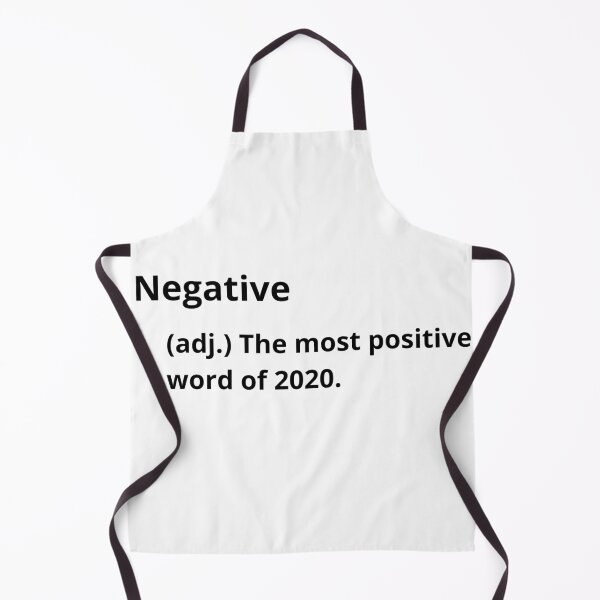 Item preview, Negative - The most positive word of 2020 - funny tshirt designed and sold by CINE-STORE.
