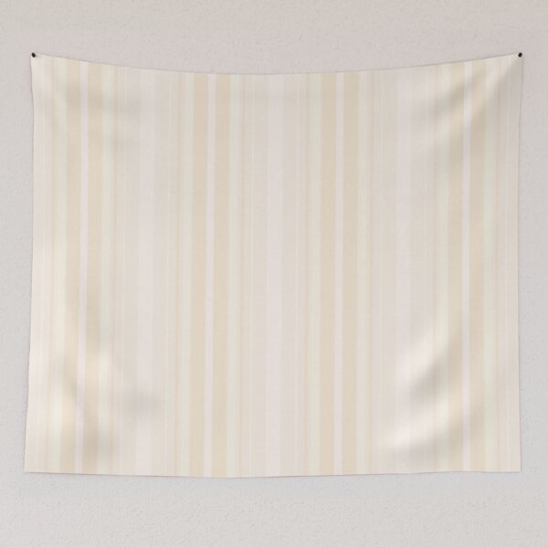 Item preview, Washed Out White Vertical Balanced Stripes designed and sold by weirdAffect.