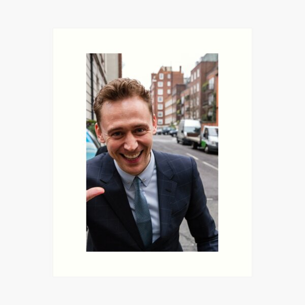 Tom Hiddleston Art Print