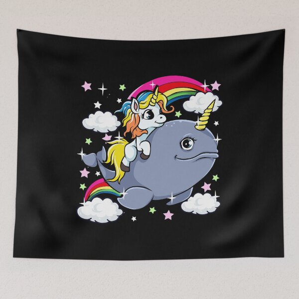 Item preview, Unicorn Riding Narwhal Adorable Unicorn Of The Sea designed and sold by perfectpresents.