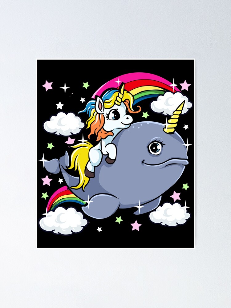 Cute Unicorn Squad T-Shirt With Unicorn And Narwhal Buddy Cute Unicorn Squad T-Shirt With Unicorn And Narwhal Buddy