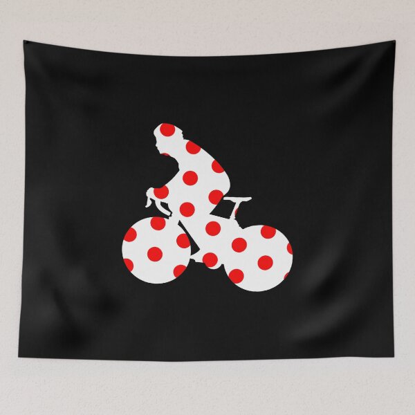 Item preview, Road Cycling Polka Dot Jersey designed and sold by RabeDesigns.