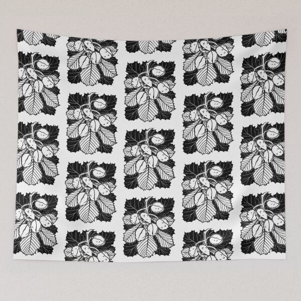 Item preview, Chestnut branch pattern designed and sold by KaosMagik.