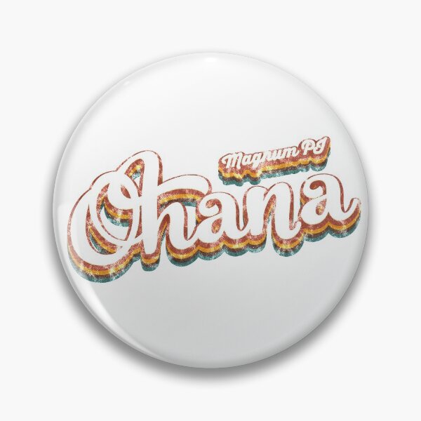 Item preview, Rebooted Magnum PI "Ohana" Aged Text Design  designed and sold by Natalie Eve  Austin.