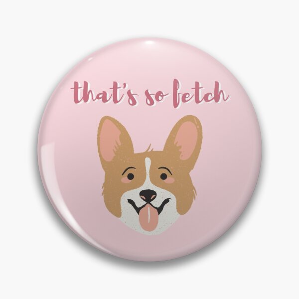Item preview, That's So Fetch Corgi Pink designed and sold by kqwdesigns.