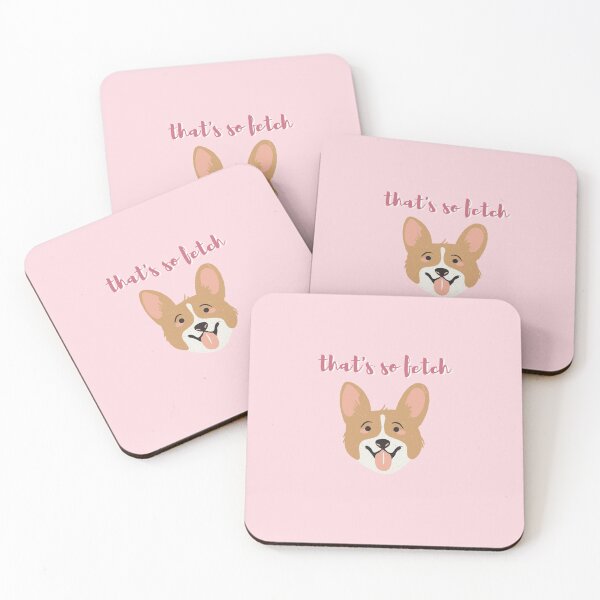 Item preview, That's So Fetch Corgi Pink designed and sold by kqwdesigns.