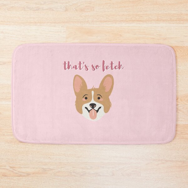 Item preview, That's So Fetch Corgi Pink designed and sold by kqwdesigns.