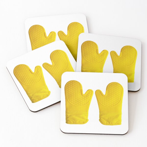 Item preview, Oven Gloves Yellow designed and sold by MarkUK97.