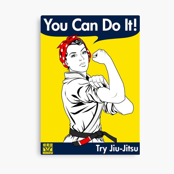 Try Jiu-Jitsu Canvas Print