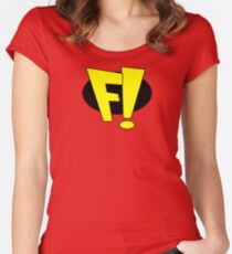 freakazoid logo Women's Fitted Scoop T-Shirt