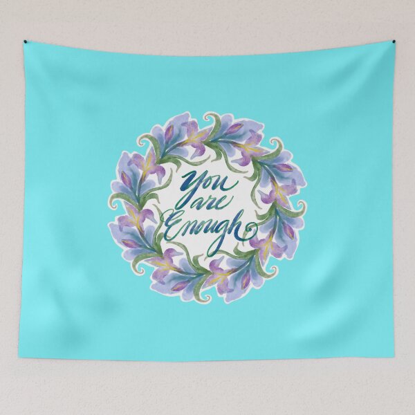 Item preview, You Are Enough designed and sold by snailmakesart.