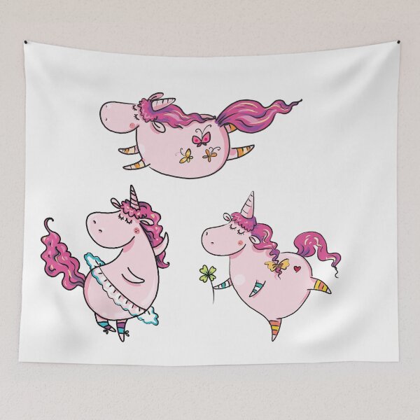 Item preview, Trio of Unicorns designed and sold by Dreamflight.
