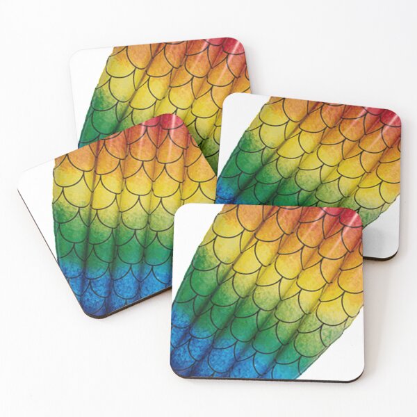 Item preview, Rainbow fish scale minnow swimming Bait Fishing Lure mermaid Color Pattern  designed and sold by frankheights.