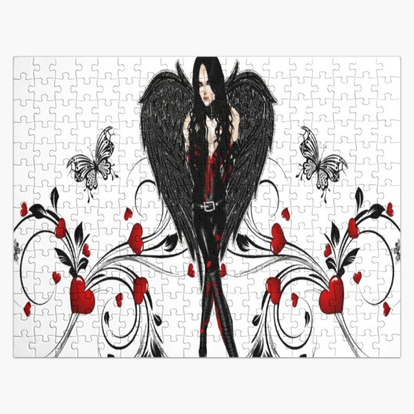 Gothic Butterfly Jigsaw Puzzles | Redbubble