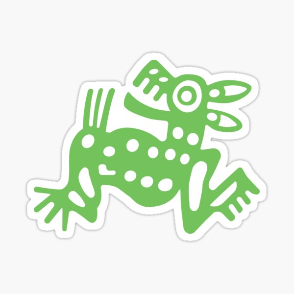 Wolf: South: Green Sticker