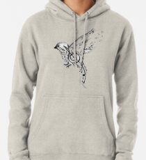 Musical bird Pullover Hoodie
