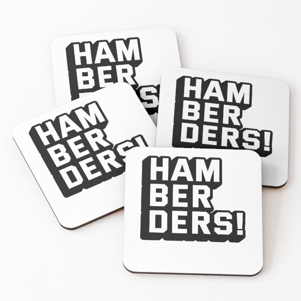 Item preview, Hamberders! - Black Outline designed and sold by WPahat.
