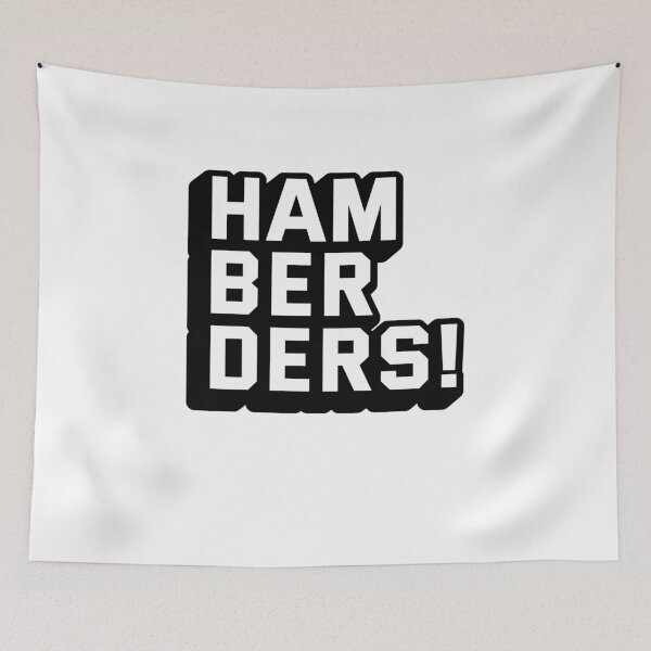 Item preview, Hamberders! - Black Outline designed and sold by WPahat.