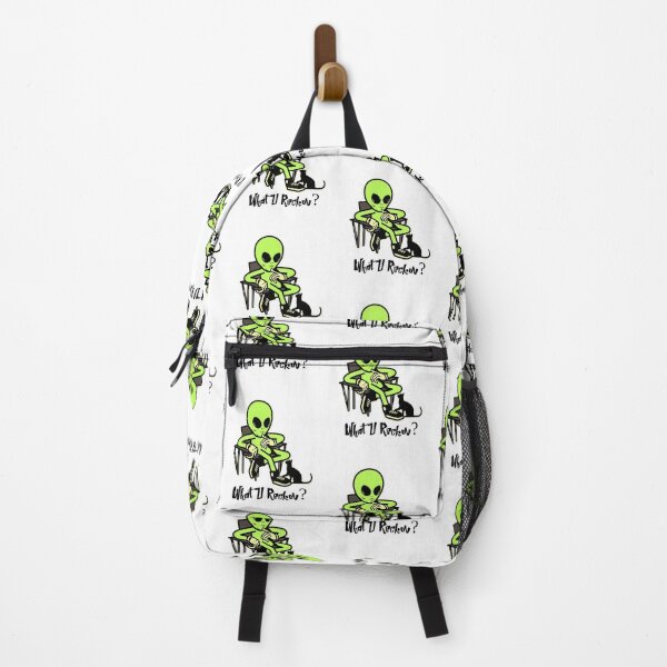 Item preview, What U Reckon? Alien talking to cat. Funny designed and sold by shirtdan.