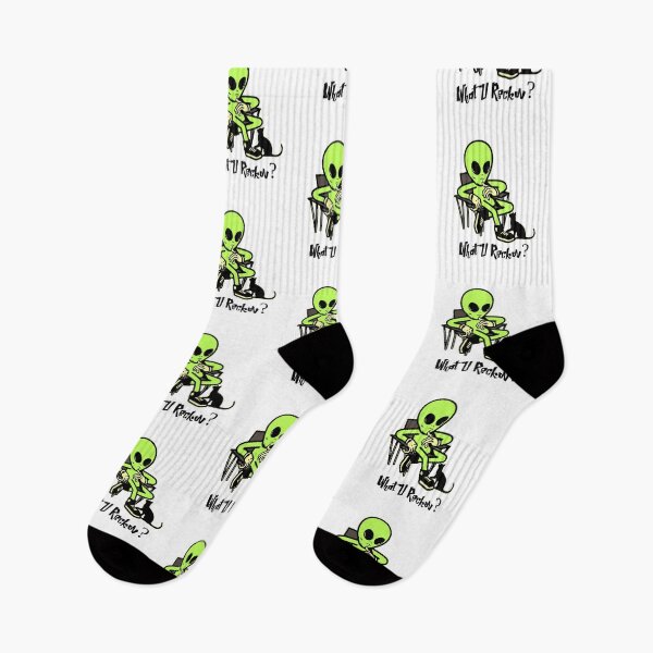Item preview, What U Reckon? Alien talking to cat. Funny designed and sold by shirtdan.