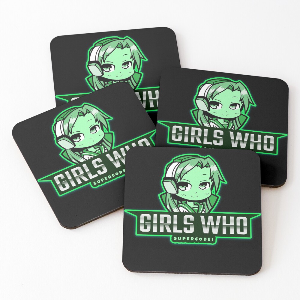 Item preview, Coasters (Set of 4) designed and sold by SpooTeeDesign.