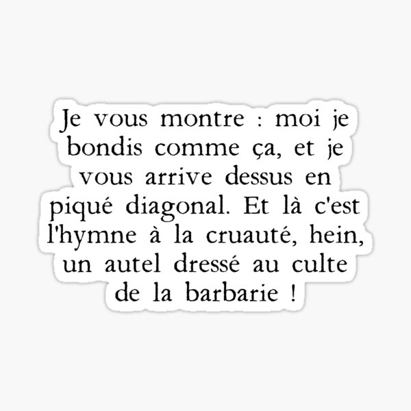 Sticker Kaamelott Perceval 4 Donc Pour Resumer Je Suis Souvent Victime Des Colibris Par Footon Redbubble Sticker Kaamelott Perceval 4 Donc Pour Resumer Je Suis Souvent Victime Des Colibris Par Footon Redbubble