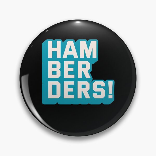 Item preview, Hamberders! - Retro Blue designed and sold by WPahat.