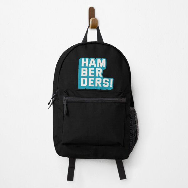 Item preview, Hamberders! - Retro Blue designed and sold by WPahat.