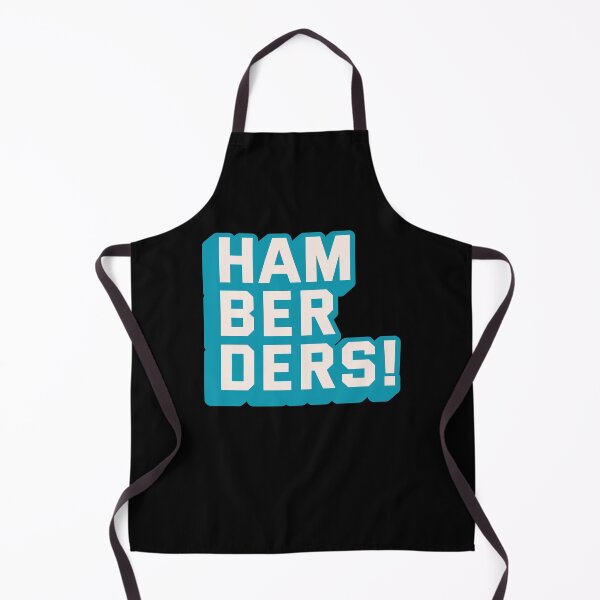 Item preview, Hamberders! - Retro Blue designed and sold by WPahat.